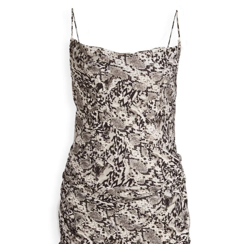 Intimately by Free People Snake Print Day To Night Slip Dress